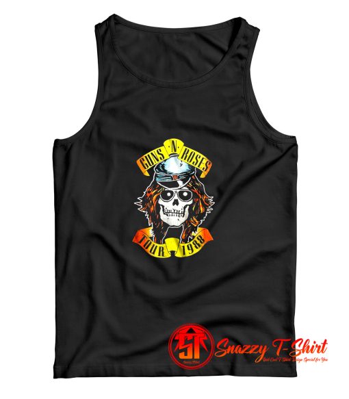 Guns N Roses Appetite For Destruction Tour 88 Tank Top