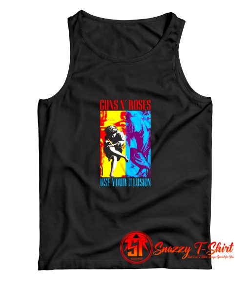 Guns N Roses Use Your Illusion Album Art Tank Top