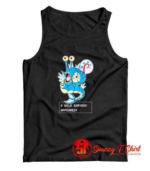 Gyarados Pokemon Gary Spongebob Tank Top