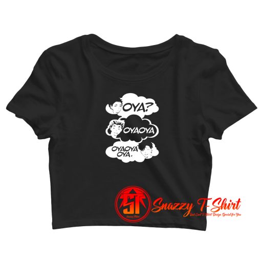 Haikyuu Oya Anime Crop Top Shirt