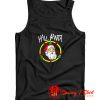 Hail Metal Santa Rock Pentagram Devil Funny Tank Top