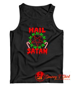 Hail Satan Christmas Tank Top