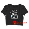 Hair Stylist Crop Top Shirt