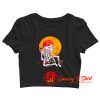 Halloween Boys Gamer Skeleton Crop Top Shirt