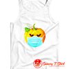 Halloween Pumpkin in a Face Mask Tank Top