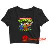 Halloween Teenage mutant killer ninja turtles Crop Top Shirt