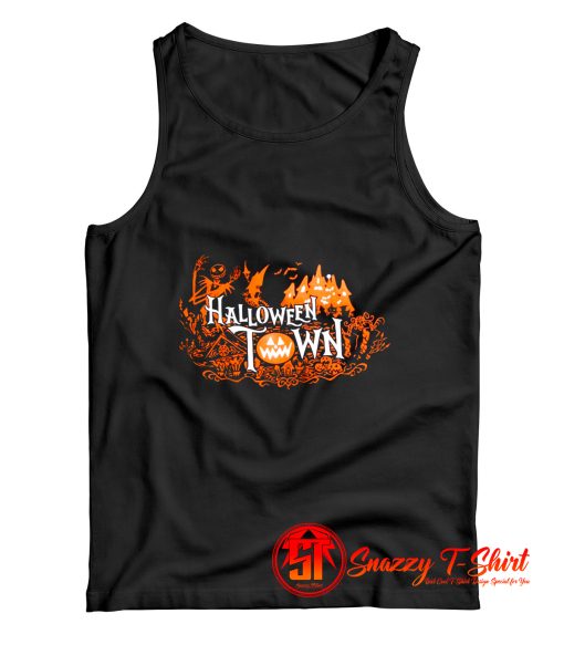 Halloween Town Pumpkin Tank Top