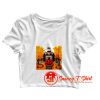 Halloweentown Graphic City Hall Crop Top Shirt