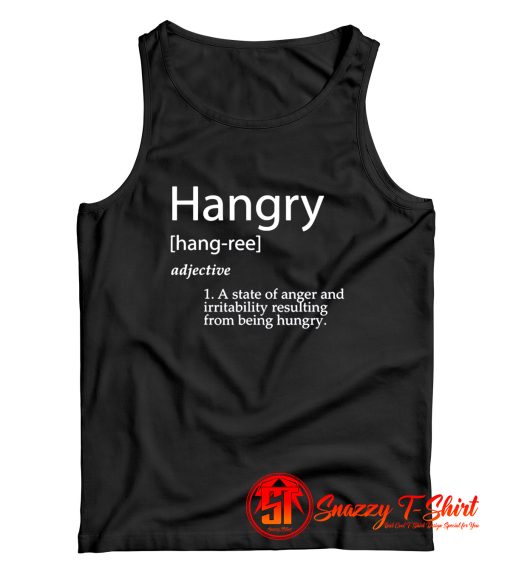 Hangry Definition Tank Top