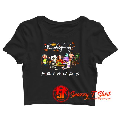 Happy Thanksgiving Friends TV show Jeff Dunham Crop Top Shirt