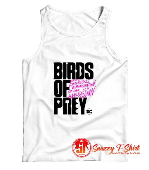 Harley Quinn Birds of Prey Movie Logo Tank Top