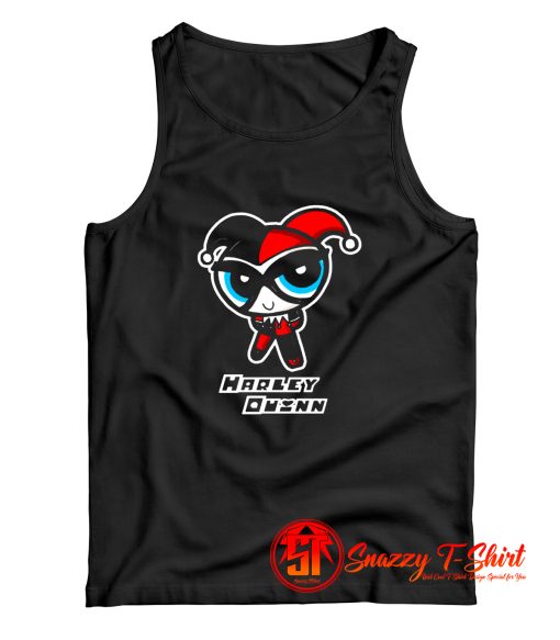 Harley Quinn Powerpuff Girl Tank Top