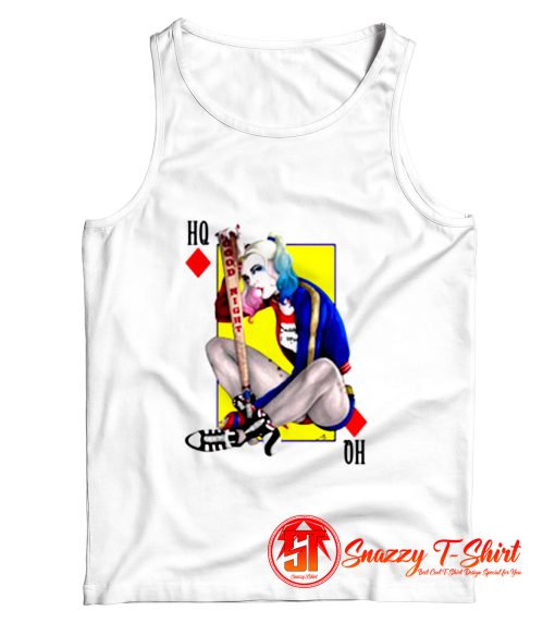 Harley Quinn Queen of Diamonds Tank Top