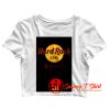 Harry Potter Hard Rock Cafe Hogwarts Crop Top Shirt