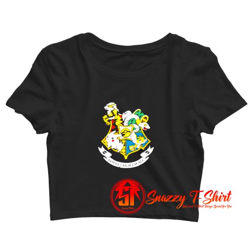 Harry Potter Pokemon Gotta Catchem All Crop Top Shirt