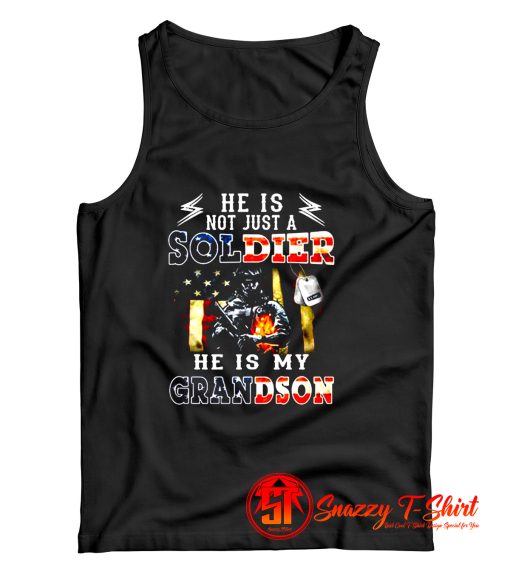 He Is Not Just A Soldier Tank Top