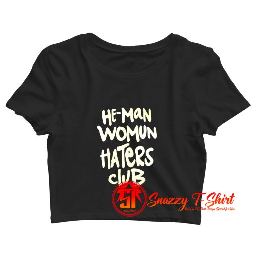 He Man Womun Haters Club Little Rascals Crop Top Shirt