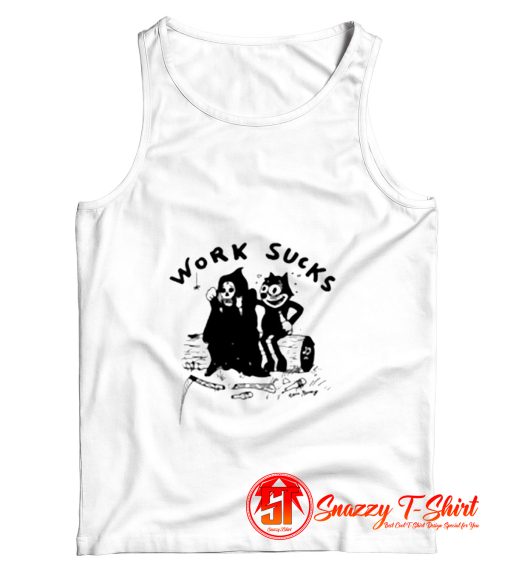 Heavy Slime Work Sucks Tank Top