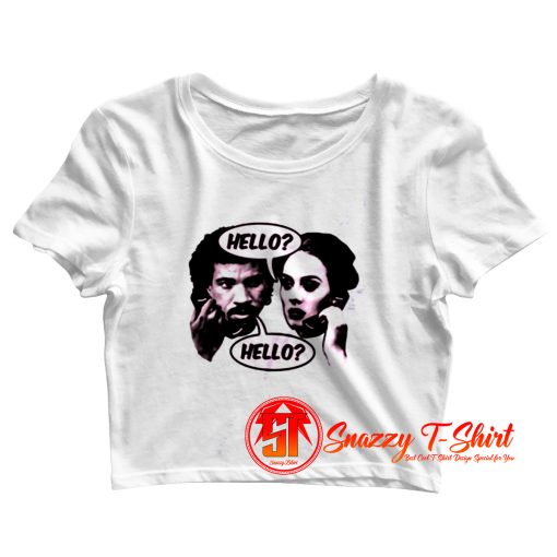 Hello Lionel Adele Crop Top Shirt