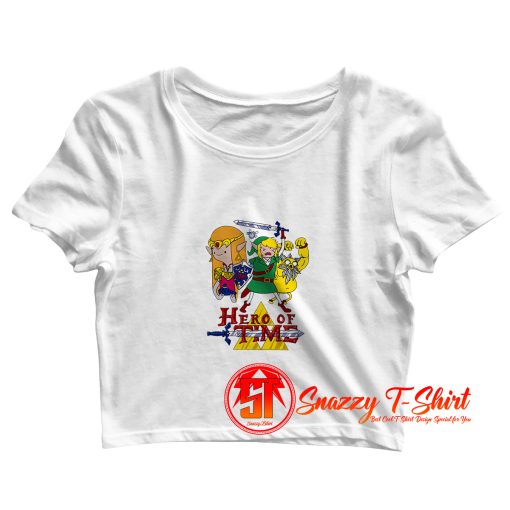 Hero Of Time Crop Top Shirt