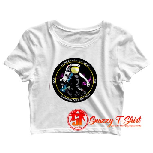 High Astronaut Crop Top Shirt