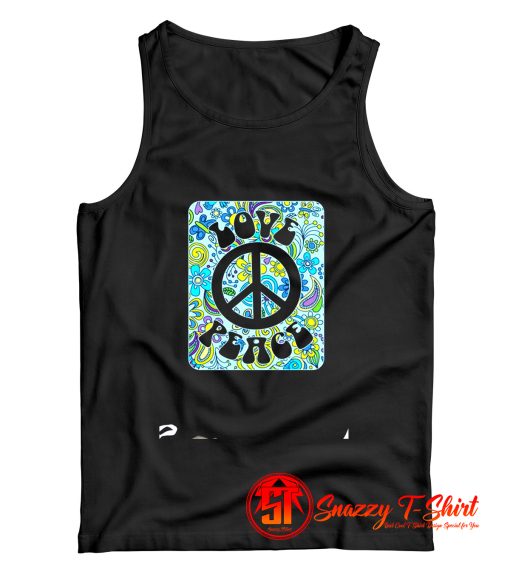 Hippie Love Peace Tank Top