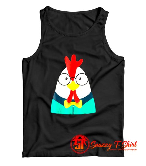 Hipster Chicken Tank Top