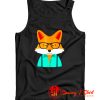 Hipster Fox Tank Top