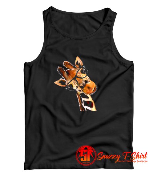 Hipster Good Time Giraffe Tank Top