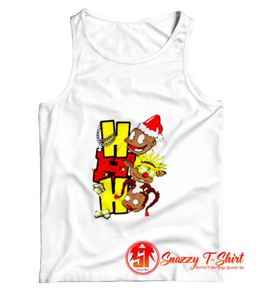 HoHoHo Cartoon Rugrats Christmas Tank Top