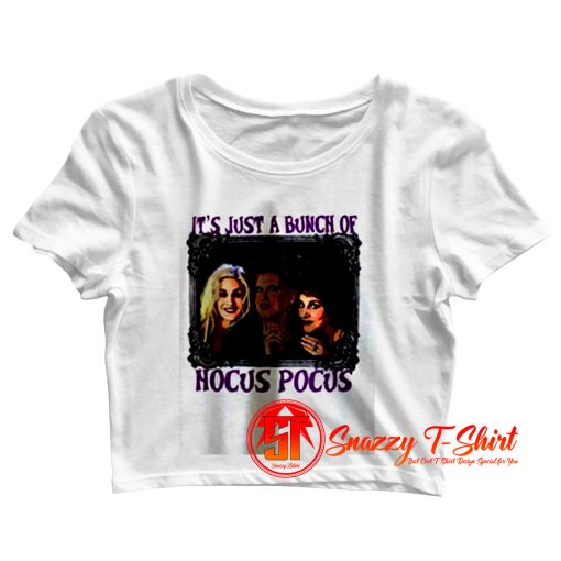 Hocus Pocus Halloween Retro 90s Crop Top Shirt