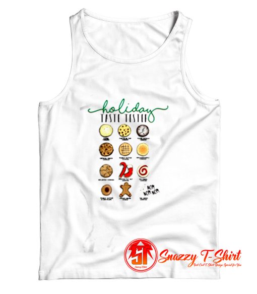 Holiday Taste Tester Of Cookies Tank Top