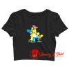 Homer Family Crop Top Shirt