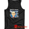 Honorary Member Grumpy Old Man Club Walter The Puppet Tank Top