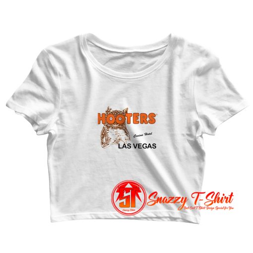 Hooters Casino Hotel Crop Top Shirt