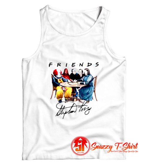 Horror F.R.I.E.N.D.S Stephen King Signature Tank Top