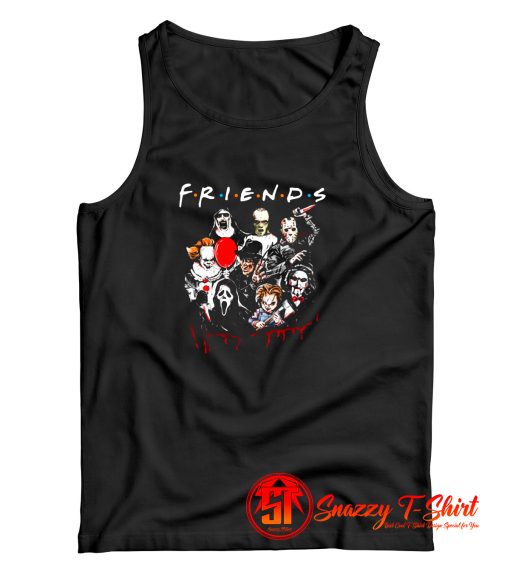 Horror Friends Pennywise Michael Myers Jason Halloween Tank Top