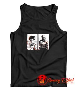 Horror Movie Bride Mug Shot Tank Top