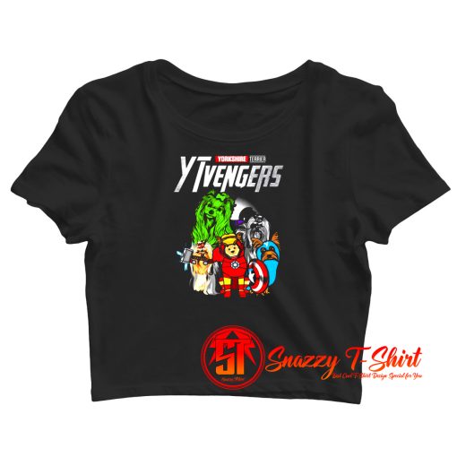 Hot Marvel Avengers Endgame Yorkshire Terrier YTvengers Crop Top Shirt