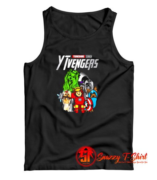 Hot Marvel Avengers Endgame Yorkshire Terrier YTvengers Tank Top