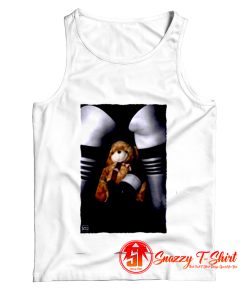 Hot Sexy Girls Hot Pin Up Trippy Legs Teddy Model Kate Moss Tank Top