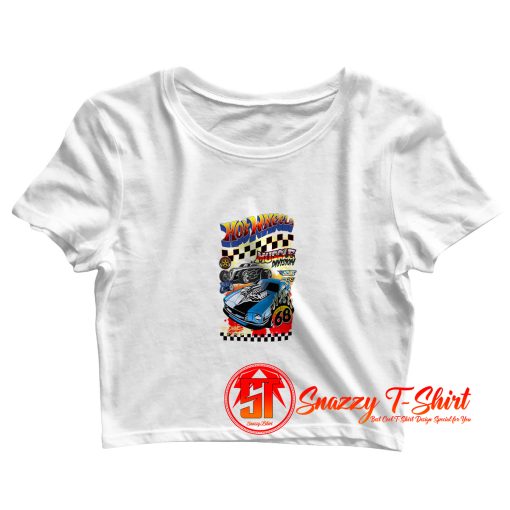 Hot Wheels Muscle Division Graphic Crop Top Shirt