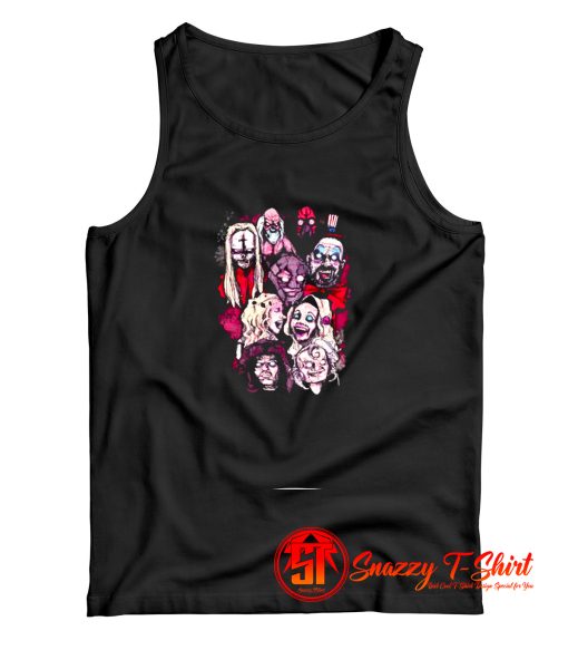 House Of 1000 Corpses Horror Movie Characters Tank Top