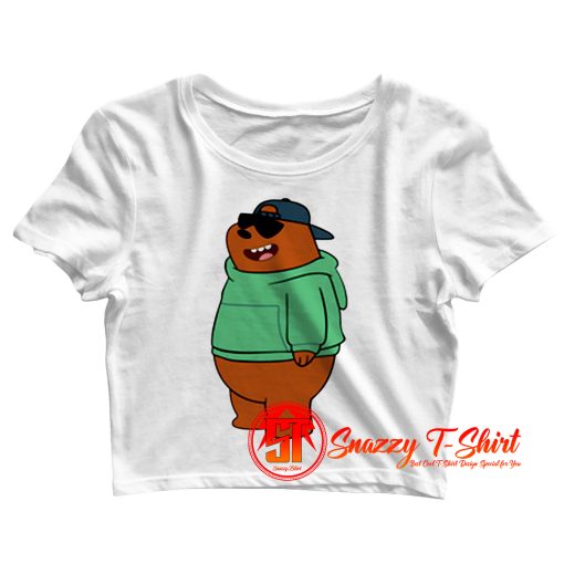 Hype Bear Style Crop Top Shirt