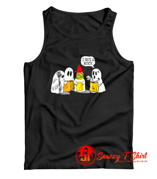 I Got A Rock Funny Trick Or Treat Halloween Tank Top