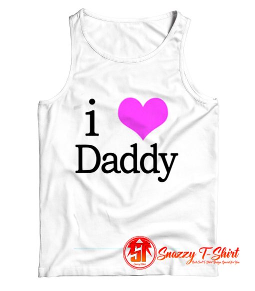 I Heart Daddy Tank Top