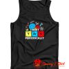 I Knit Yarn Periodically Knitters Chemistry Pun Tank Top