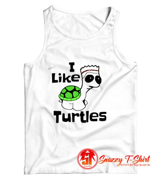 I Like Turtles Tank Top