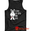 I Love Jiu Jitsu And Cats Tank Top