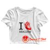 I Love Realism Crop Top Shirt